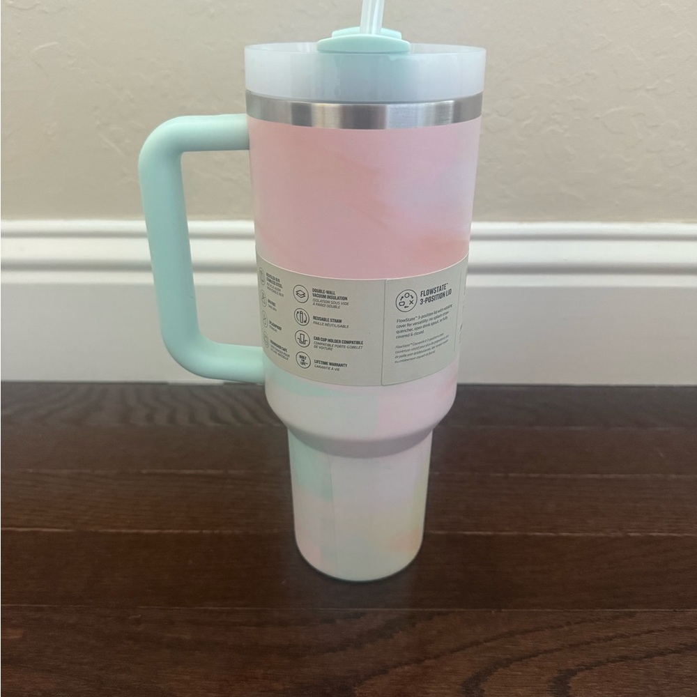 Stanley Quencher H2.0 Tumbler - warm serene brushstrokes - Picture 2 of 4
